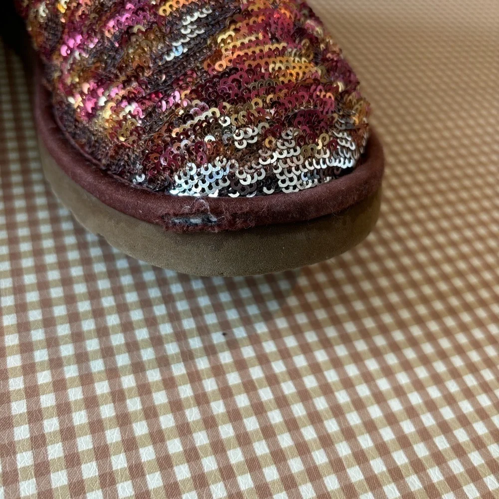 UGG sequin‎ short boots. Women’s 7